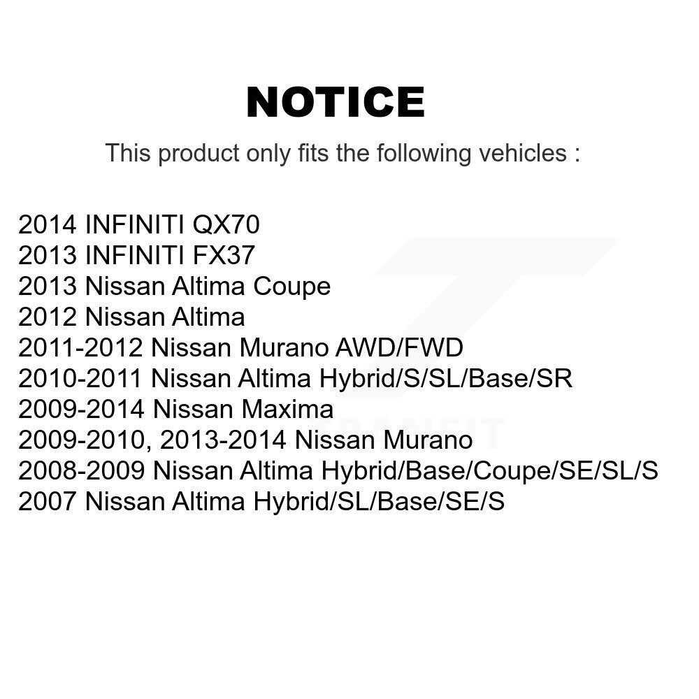 Steering Tie Rod End Front Right Outer TOR-ES800358 For Nissan Altima Murano