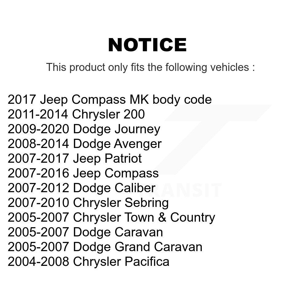 Steering Tie Rod End Front Outer TOR-ES800408 For Dodge Journey Jeep Patriot 200