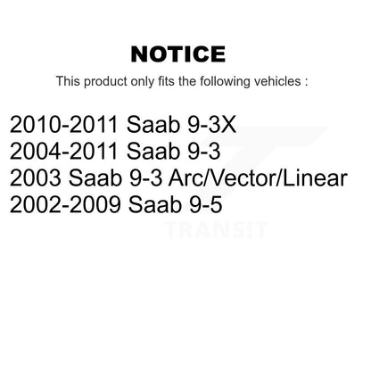 Steering Tie Rod End Front Right Outer TOR-ES800410 For Saab 9-3 9-5 9-3X