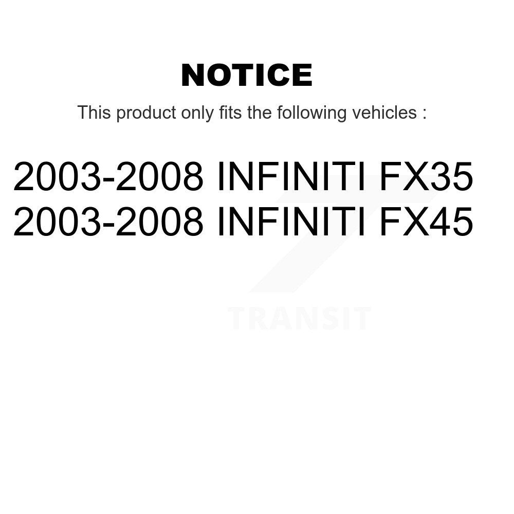 Steering Tie Rod End Front Left Outer TOR-ES800428 For INFINITI FX35 FX45
