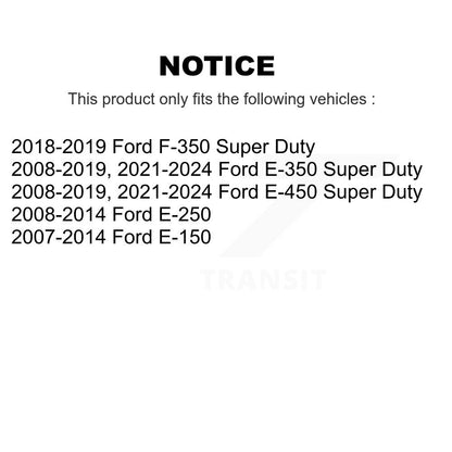 Steering Tie Rod End Front Left Inner TOR-ES800481 For Ford E-350 Super Duty