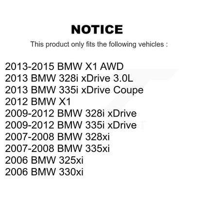 Steering Tie Rod End Front Left Outer TOR-ES800799 For BMW 328i xDrive X1 335i