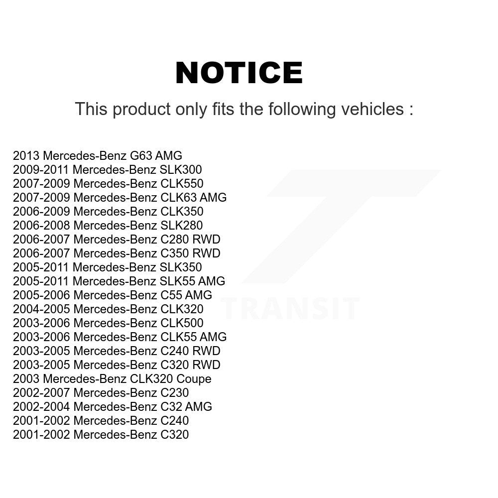 Steering Tie Rod End Front Left Outer TOR-ES80687 For Mercedes-Benz C230 C240