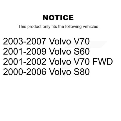 Steering Tie Rod End Front Right Outer TOR-ES80982 For Volvo S60 V70 S80