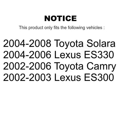 Steering Tie Rod End Front Inner TOR-EV420 For Toyota Camry Lexus Solara ES330