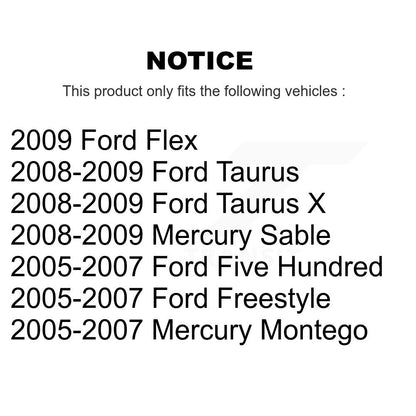 Steering Tie Rod End Front Inner TOR-EV800221 For Ford Five Hundred Freestyle X
