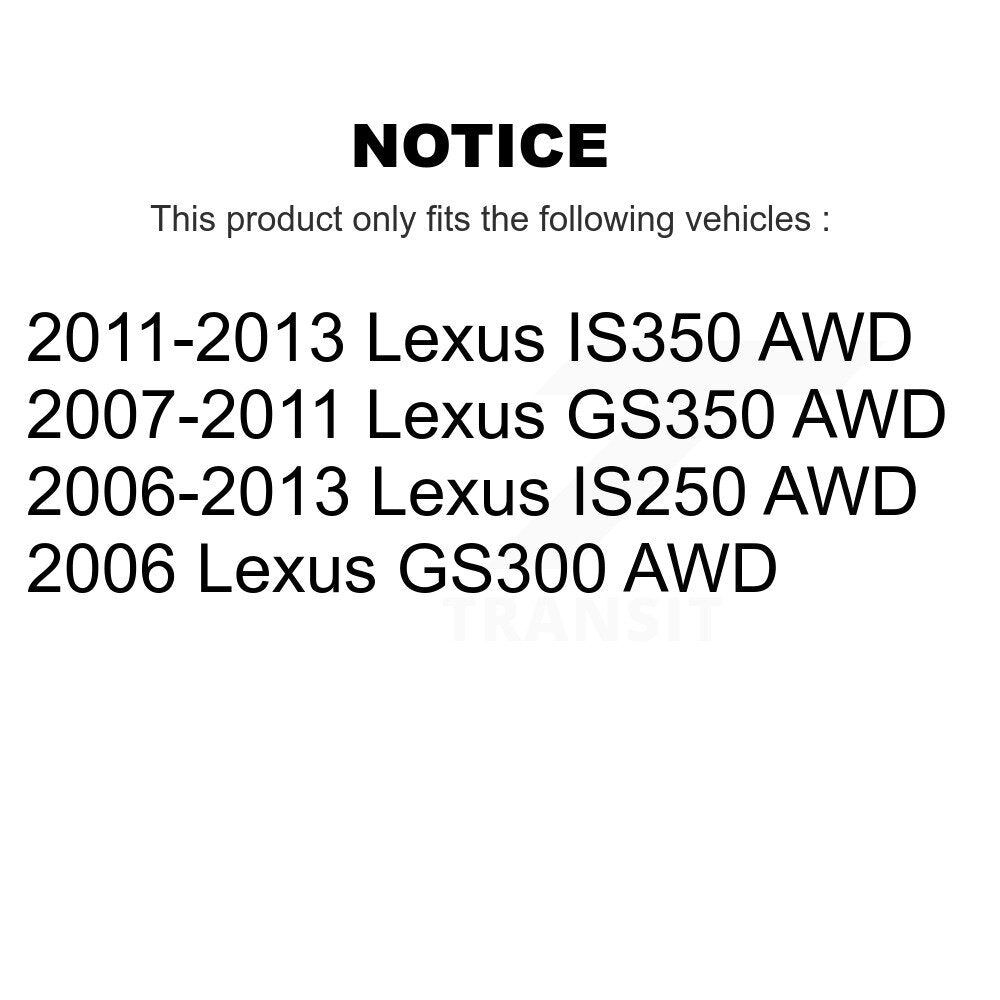 Steering Tie Rod End Front Inner TOR-EV800243 For Lexus IS250 GS350 IS350 GS300