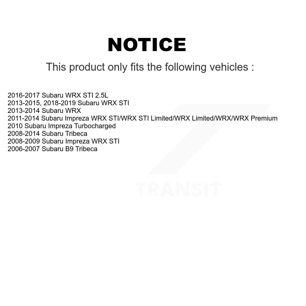 Steering Tie Rod End Front Inner TOR-EV800360 For Subaru Impreza WRX STI Tribeca