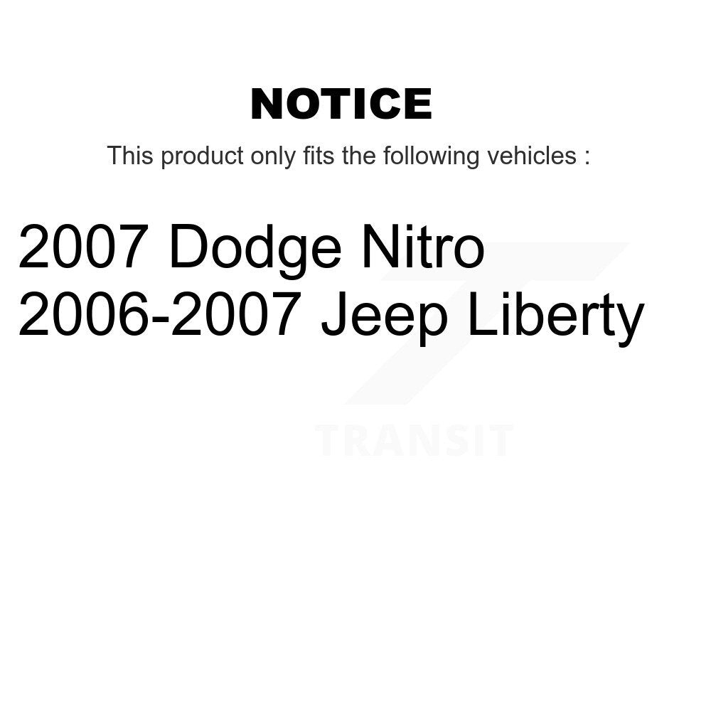 Steering Tie Rod End Front Inner TOR-EV800416 For Jeep Liberty Dodge Nitro