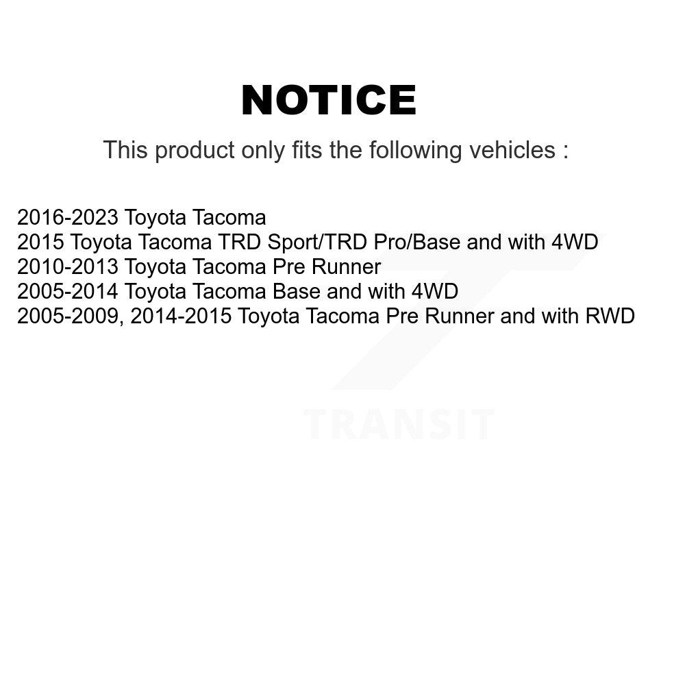 Steering Tie Rod End Front Inner TOR-EV800529 For Toyota Tacoma
