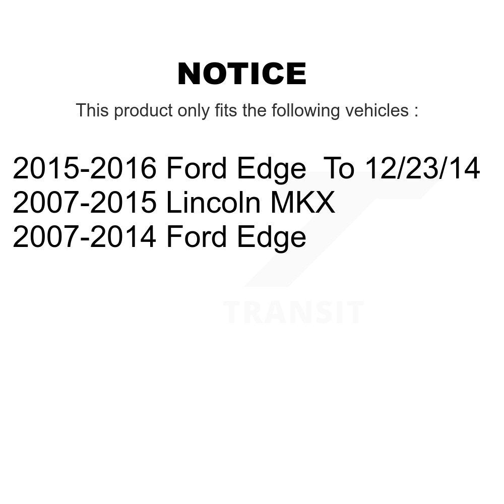 Steering Tie Rod End Front Inner TOR-EV800576 For Ford Edge Lincoln MKX