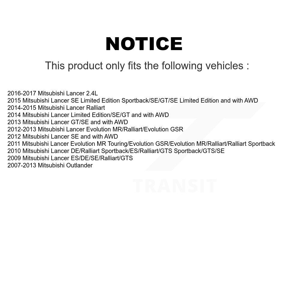 Steering Tie Rod End Front Inner TOR-EV800638 For Mitsubishi Lancer Outlander