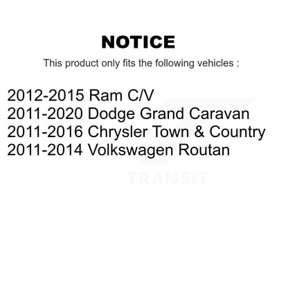 Steering Tie Rod End Front Inner TOR-EV800934 For Dodge Grand Caravan Chrysler &