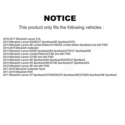Steering Tie Rod End Front Inner TOR-EV801085 For Mitsubishi RVR Outlander Cross