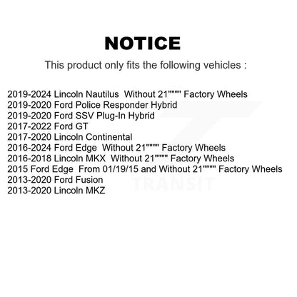 Steering Tie Rod End Front Inner TOR-EV801122 For Ford Edge Fusion Lincoln MKX