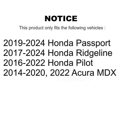 Steering Tie Rod End Front Inner TOR-EV801341 For Honda Pilot Acura MDX Passport