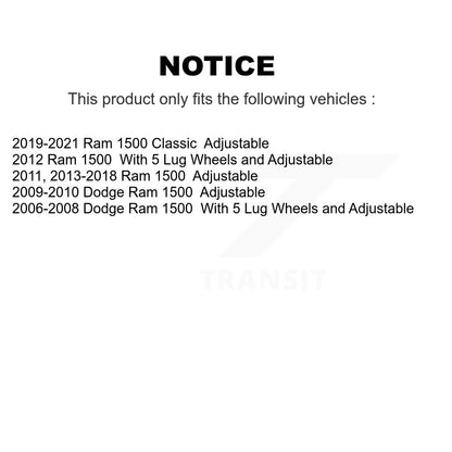 Suspension Ball Joint Front Upper TOR-K100115 For Ram 1500 Classic Dodge