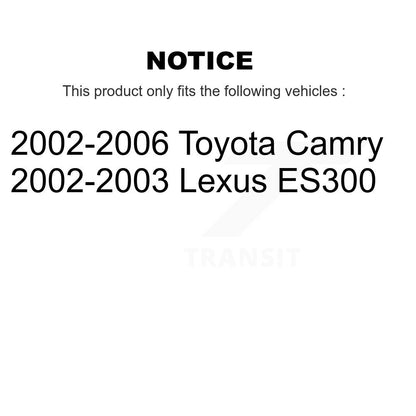 Suspension Control Arm Bushing Front Lower Rearward TOR-K200041 For Toyota Camry
