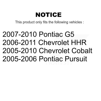 Suspension Control Arm Bushing Front Lower Forward TOR-K200361 For Chevrolet G5