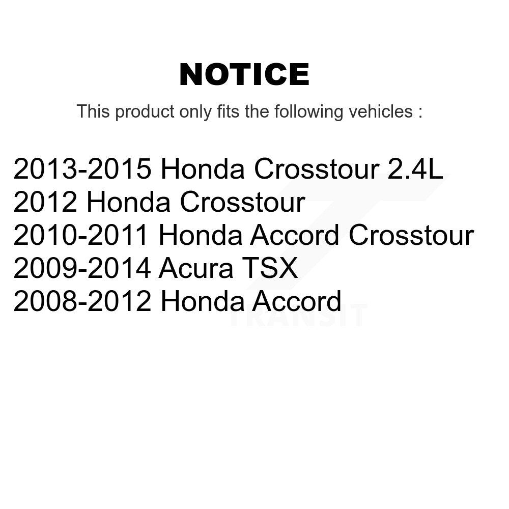 Suspension Stabilizer Bar Bushing Kit Front To Frame TOR-K201190 For Honda Acura