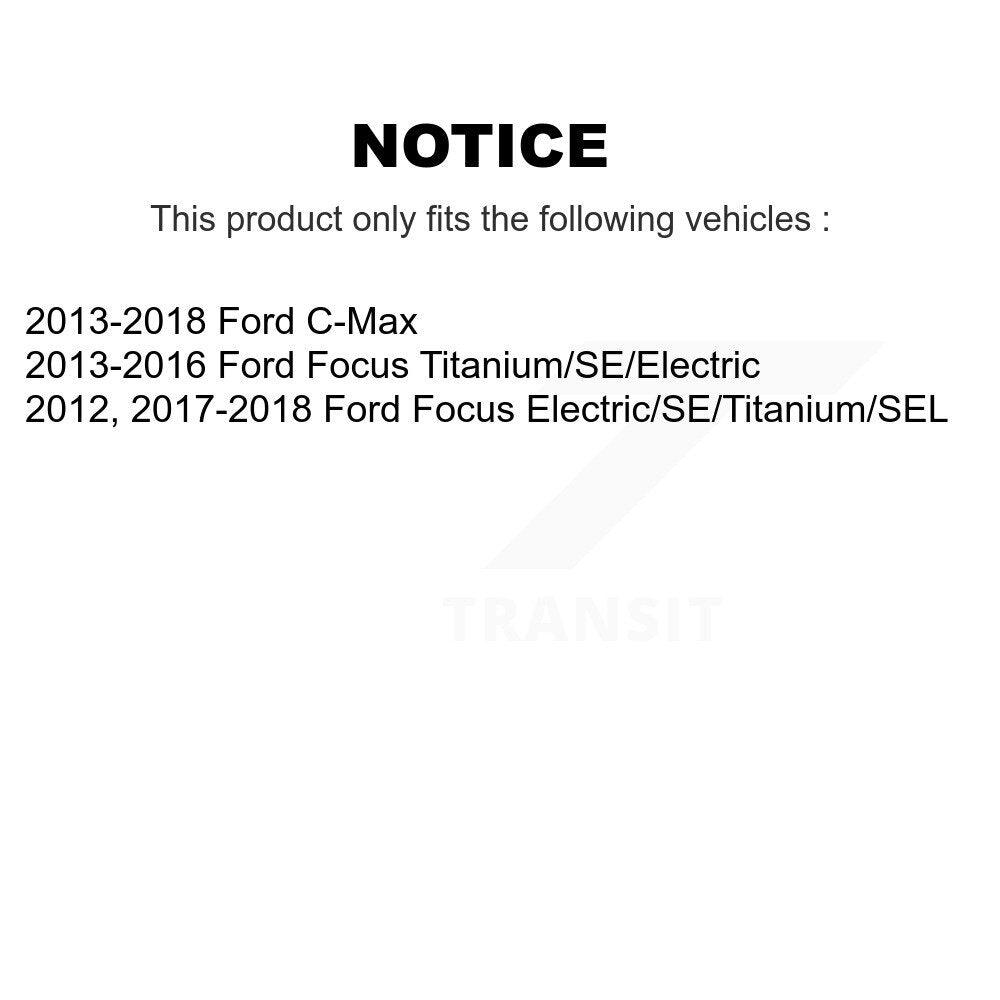 Suspension Control Arm Bushing Front Right Lower Rearward TOR-K201965 For Ford