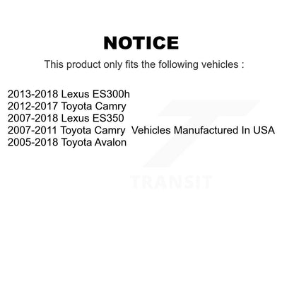 Suspension Ball Joint Front Left Lower TOR-K500044 For Toyota Camry Lexus ES350