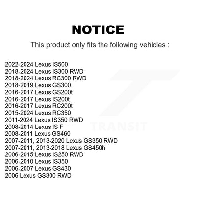 Suspension Ball Joint Front Left Lower TOR-K500124 For Lexus IS250 IS350 IS300 F