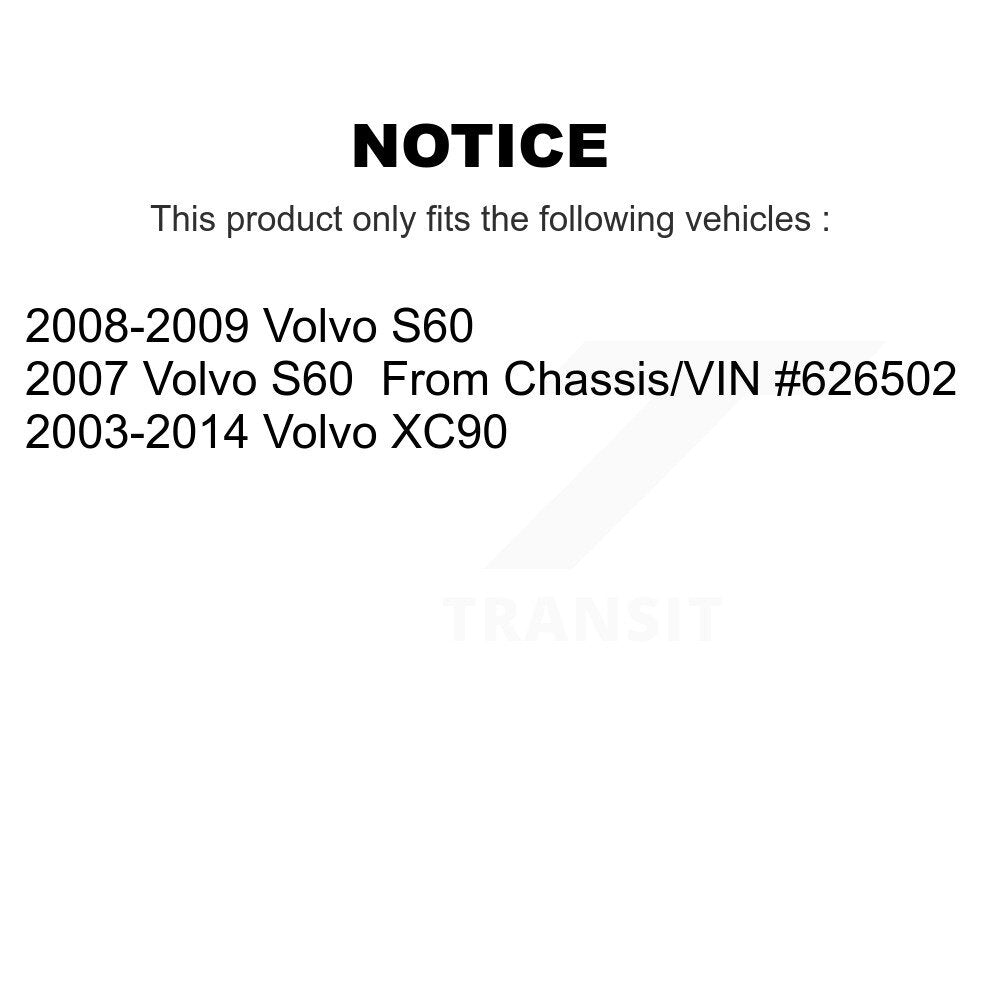 Suspension Ball Joint Front Lower TOR-K500153 For Volvo XC90 S60