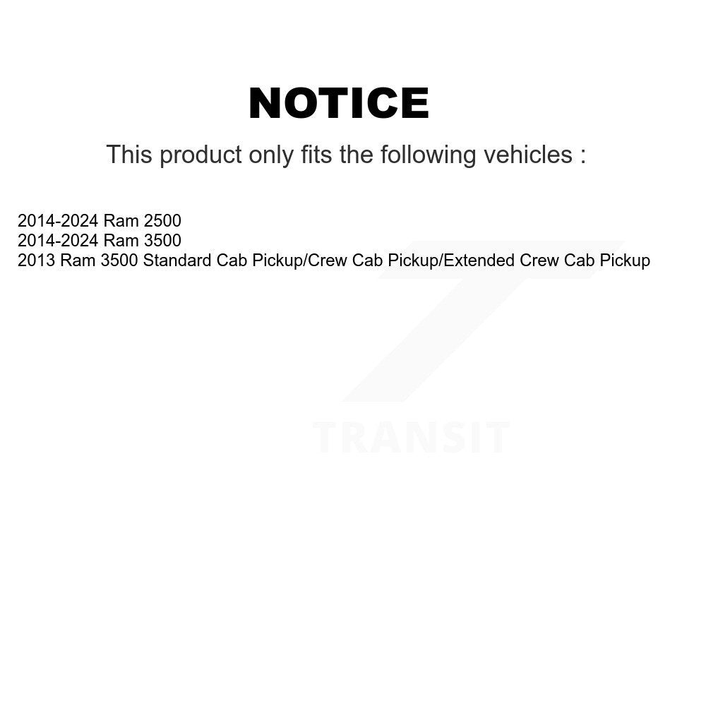 Suspension Ball Joint Front Lower TOR-K500351 For Ram 2500 3500