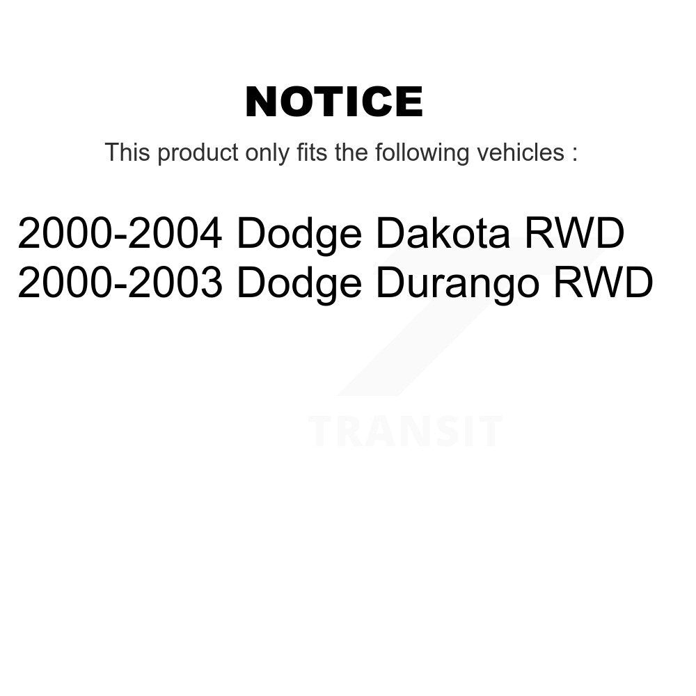 Suspension Ball Joint Front Lower TOR-K7393 For Dodge Dakota Durango RWD