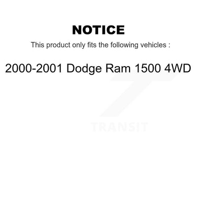 Suspension Ball Joint Front Lower TOR-K7401 For 2000-2001 Dodge Ram 1500 4WD