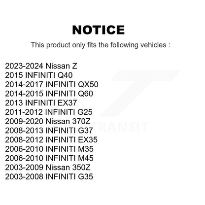 Suspension Stabilizer Bar Link Kit Rear Left TOR-K750044 For INFINITI G37 G35 Z