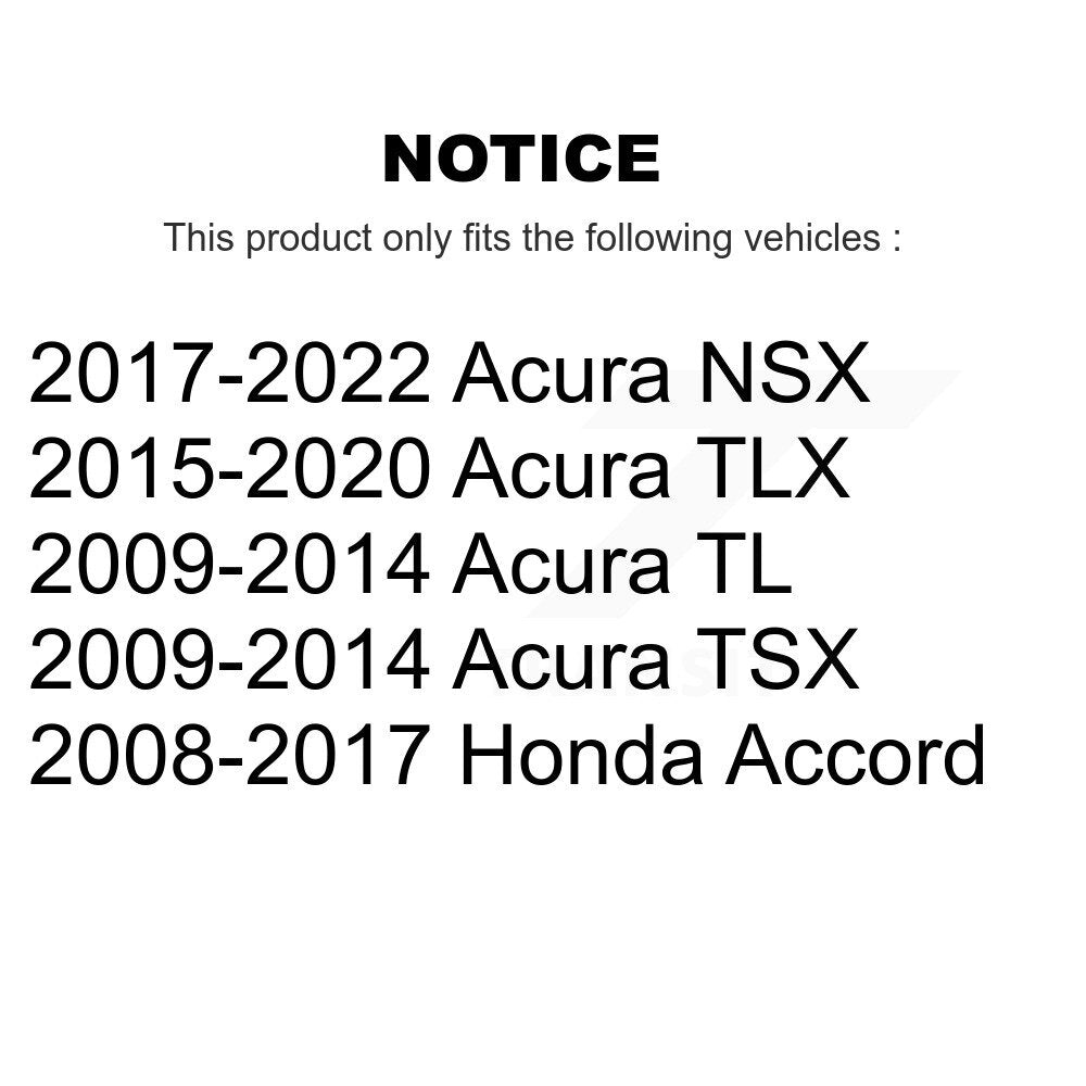 Suspension Stabilizer Bar Link Kit Rear Right TOR-K750153 For Honda Accord Acura