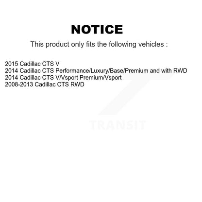 Suspension Stabilizer Bar Link Kit Front TOR-K750190 For Cadillac CTS