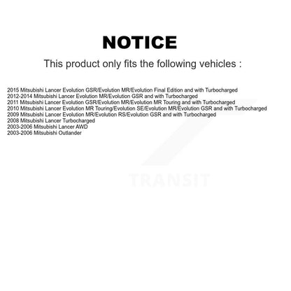 Suspension Stabilizer Bar Link Kit TOR-K750196 For Mitsubishi Lancer Outlander