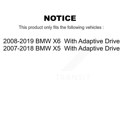 Suspension Stabilizer Bar Link Kit Front Left TOR-K750215 For BMW X5 X6