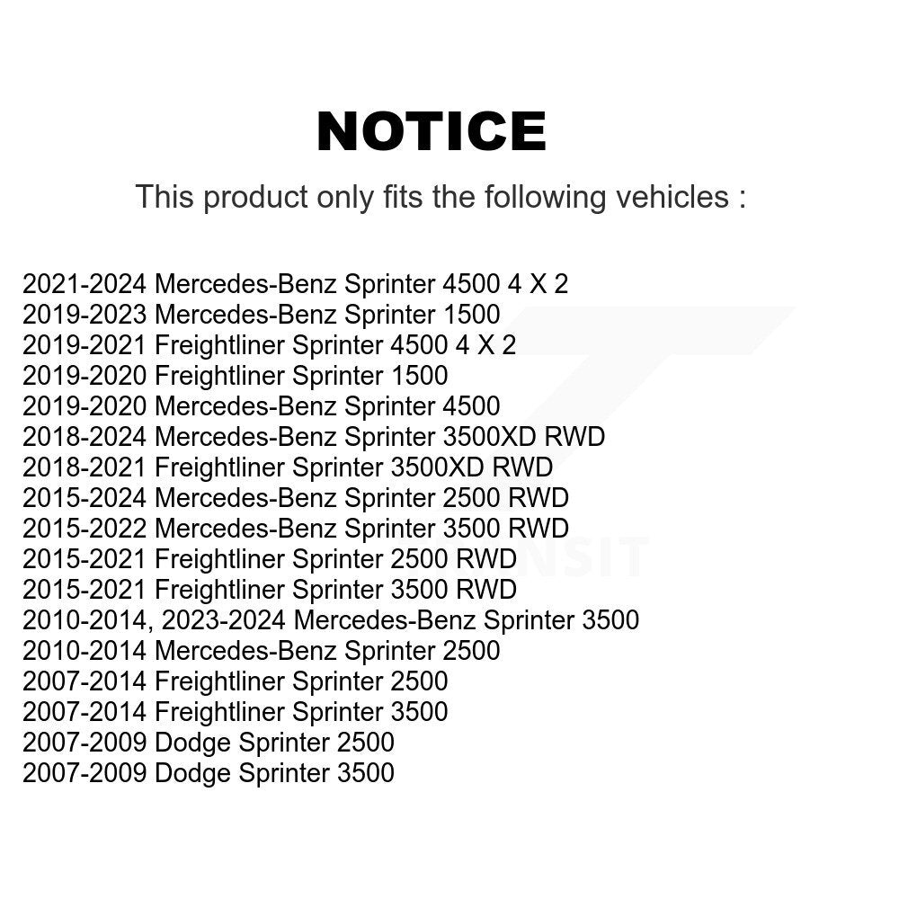 Suspension Stabilizer Bar Link Kit Front Right TOR-K750276 For Mercedes-Benz