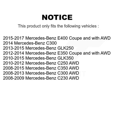 Suspension Stabilizer Bar Link Kit Front Right TOR-K750336 For Mercedes-Benz