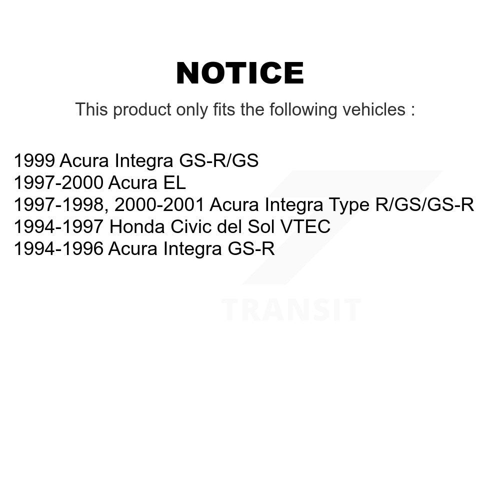 Suspension Stabilizer Bar Link Kit Front TOR-K750512 For Acura Integra EL Honda