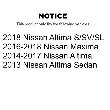 Suspension Stabilizer Bar Link Kit Rear Right TOR-K750663 For Nissan Altima