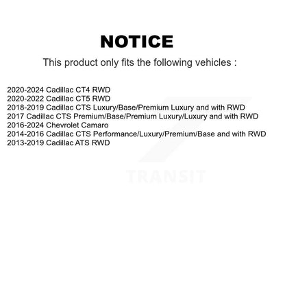 Suspension Stabilizer Bar Link Kit Front Left TOR-K750672 For Cadillac Chevrolet