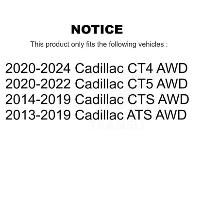 Suspension Stabilizer Bar Link Kit Front Right TOR-K750681 For Cadillac ATS CTS