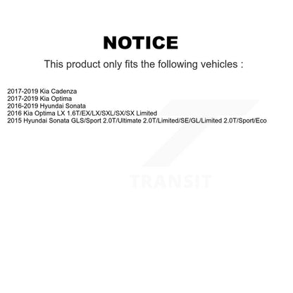 Suspension Stabilizer Bar Link Kit Rear Left TOR-K750787 For Hyundai Sonata Kia