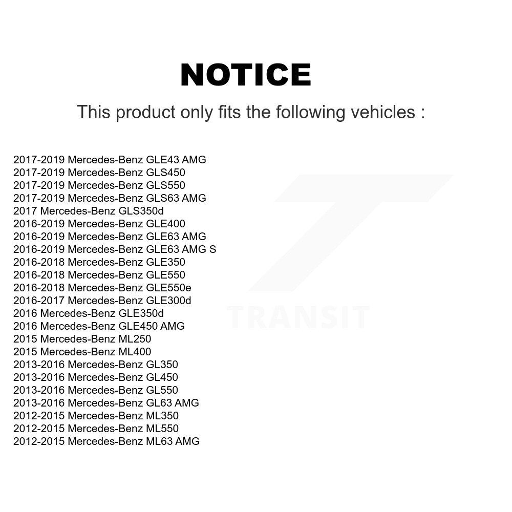 Suspension Stabilizer Bar Link Kit Front Right TOR-K750791 For Mercedes-Benz AMG