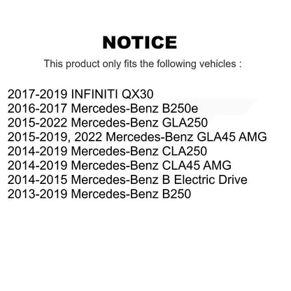 Suspension Stabilizer Bar Link Kit Front TOR-K750875 For Mercedes-Benz GLA250 B