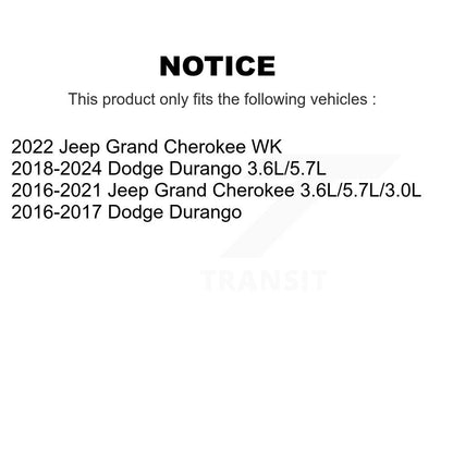 Suspension Stabilizer Bar Link Kit Front TOR-K750887 For Jeep Grand Cherokee WK