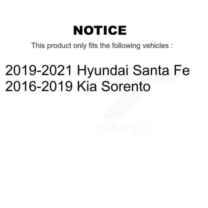 Suspension Stabilizer Bar Link Kit Rear TOR-K750894 For Kia Sorento Hyundai Fe
