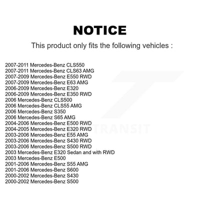 Suspension Stabilizer Bar Link Kit Front Right TOR-K80493 For Mercedes-Benz E320