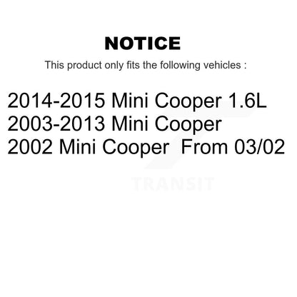Suspension Stabilizer Bar Link Kit Front TOR-K80497 For Mini Cooper