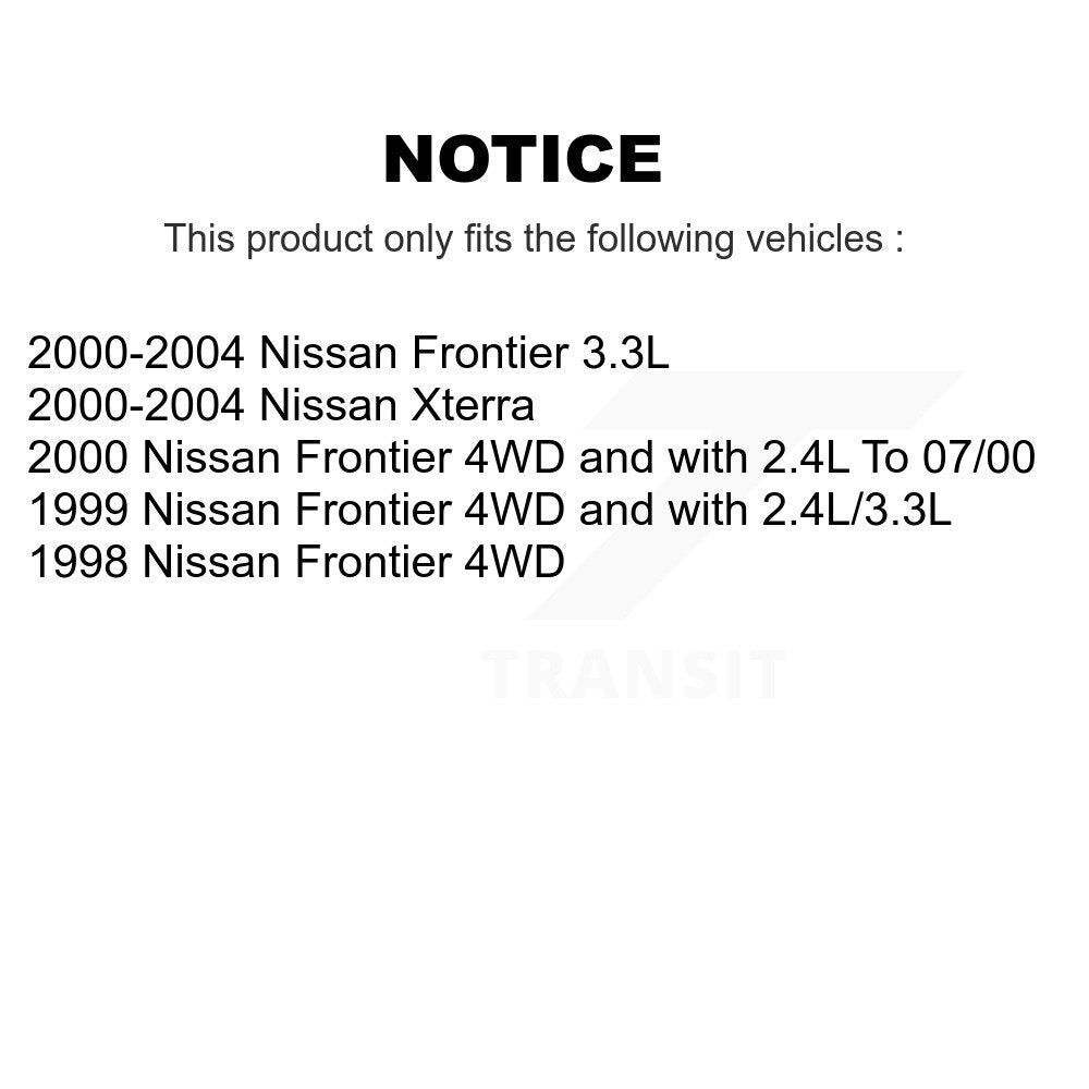 Suspension Ball Joint Front Lower TOR-K80591 For Nissan Xterra Frontier